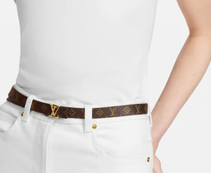 ویژگی های کمربند لویی ویتون LV زنانه اورجینال و تفاوت آن با فیک