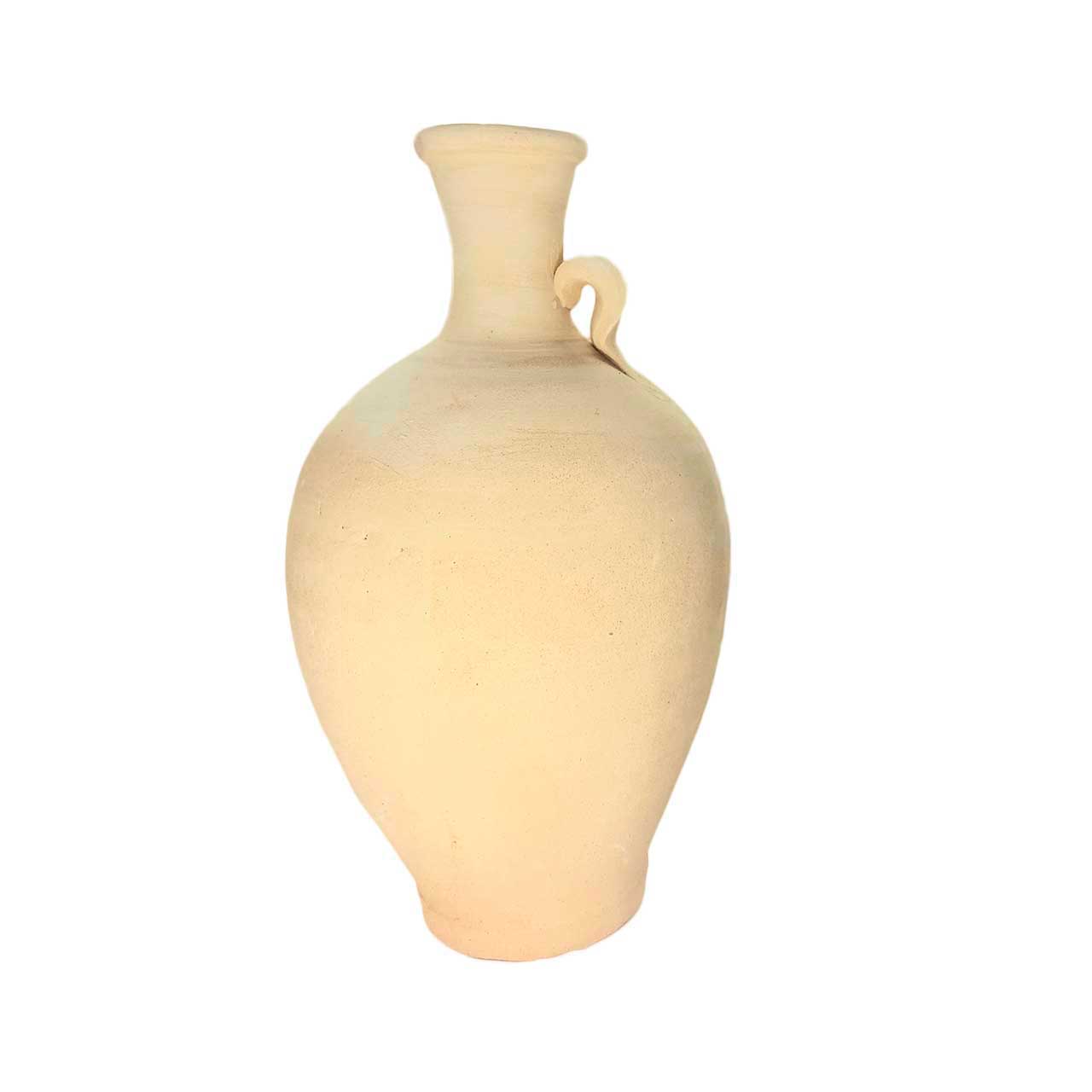 کوزه سفالی نوین نقش مدل دست‌ساز