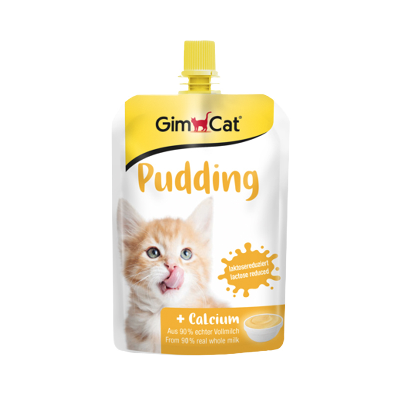 تشویقی پودینگ گربه جیم کت GimCat Pudding وزن 150 گرم