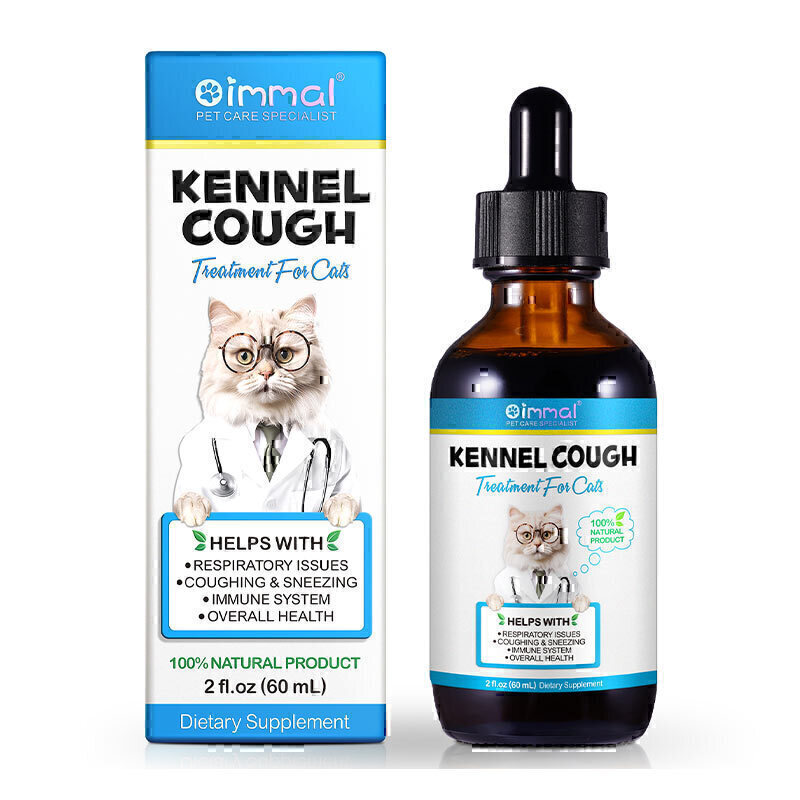 قطره درمان سرفه گربه اویمال Oimmal Kennel Cough Treatment For Cats حجم 60 میلی لیتر