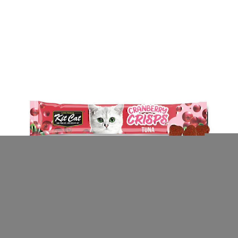 تشویقی چیپسی گربه کیت کت مراقبت از مجاری ادراری با طعم ماهی تن Kit Cat Crisps Cat Treat With Tuna وزن 20 گرم