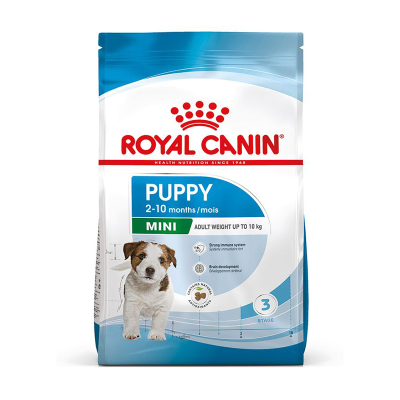غذای خشک توله سگ نژاد کوچک رویال کنین Royal Canin Mini Puppy وزن 2 کیلوگرم