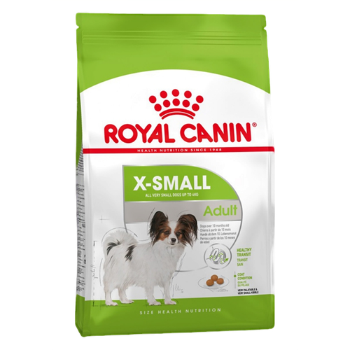غذای خشک سگ نژاد بسیار کوچک رویال کنین Royal Canin Adult X-Small وزن 1.5 کیلوگرم