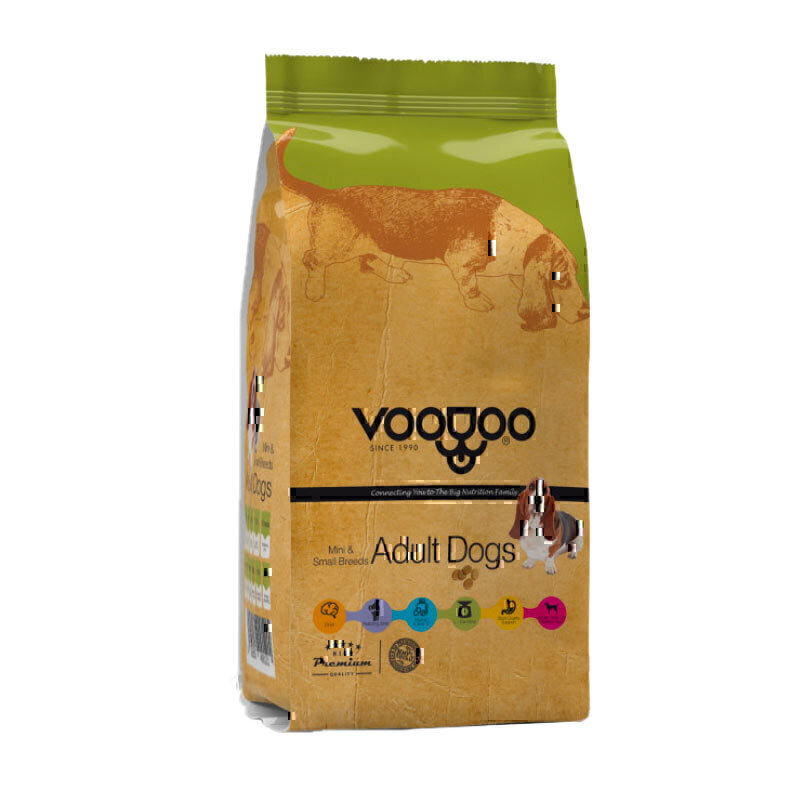 غذای خشک سگ وودو VooDoo Mini & Small Adult وزن 10 کیلوگرم