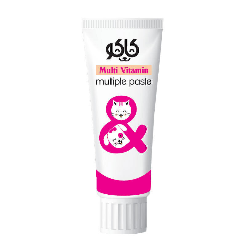 خمیر مولتی ویتامین سگ و گربه کاکو Kako Multi Vitamin Cat & Dog Paste وزن 100 گرم