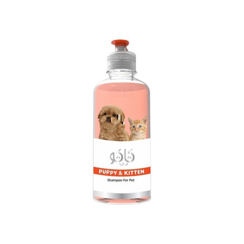 شامپو نوزاد سگ و گربه کاکو Kako Kitten & Puppy Shampoo حجم 300 میلی‌لیتر