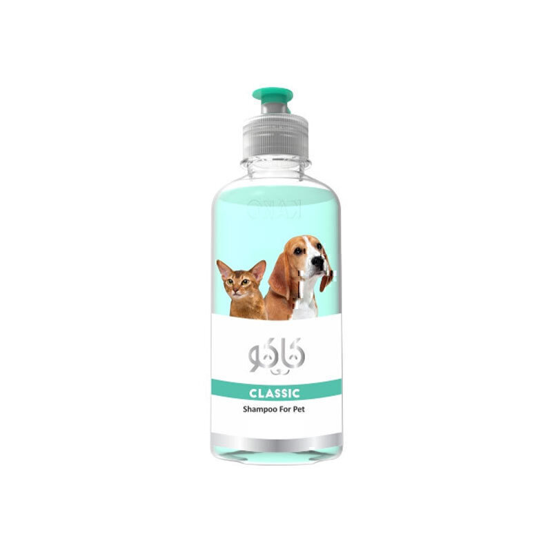 شامپو سگ و گربه کاکو کلاسیک با عصاره آلوئه‌ورا Kako Classic Shampoo For Pet حجم 500 میلی‌لیتر