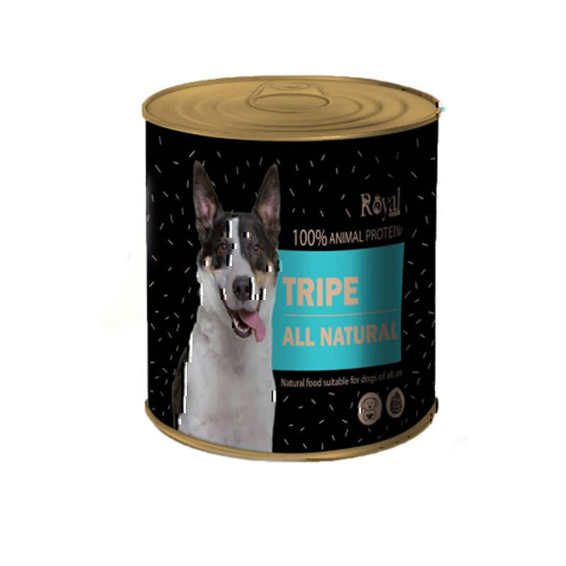 کنسرو پته سگ رویال کوکو با طعم سیرابی وزن 800 گرم