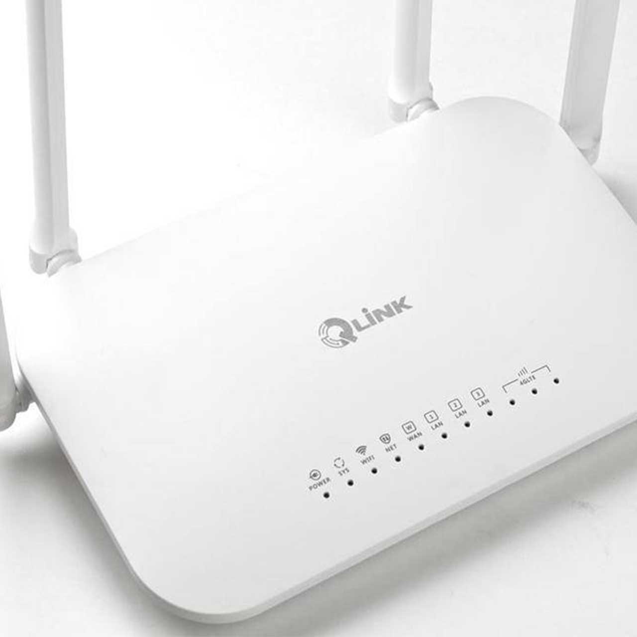 مودم سیم کارتی 4G QLINK QL610 - اتصال LTE پرسرعت - 4 پورت اترنت
